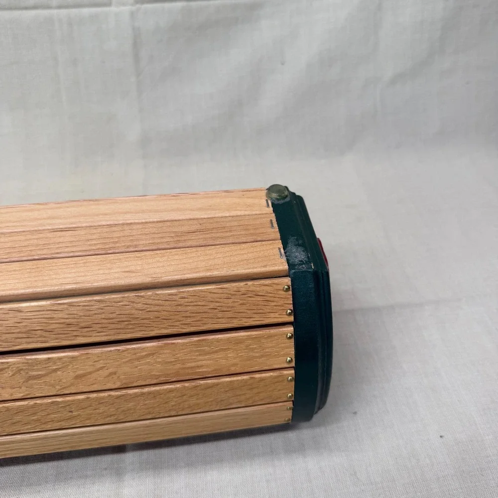 Vintage Heart Apple Wood Catchall Tray Entryway Organizer Cottage Decor